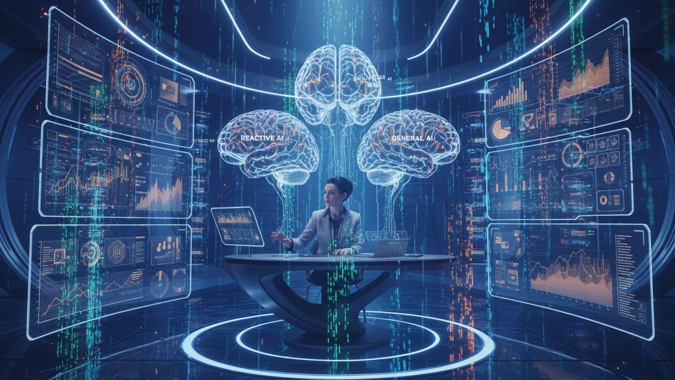 IA reativa, limitada e geral: entenda cada tipo